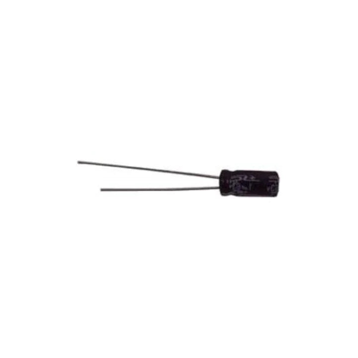 10uF 25V Electrolytic Capacitor 4x10mm Lead space 2.5mm