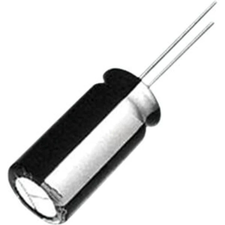 10uF 25V Electrolytic Capacitor 4x10mm Lead space 2.5mm