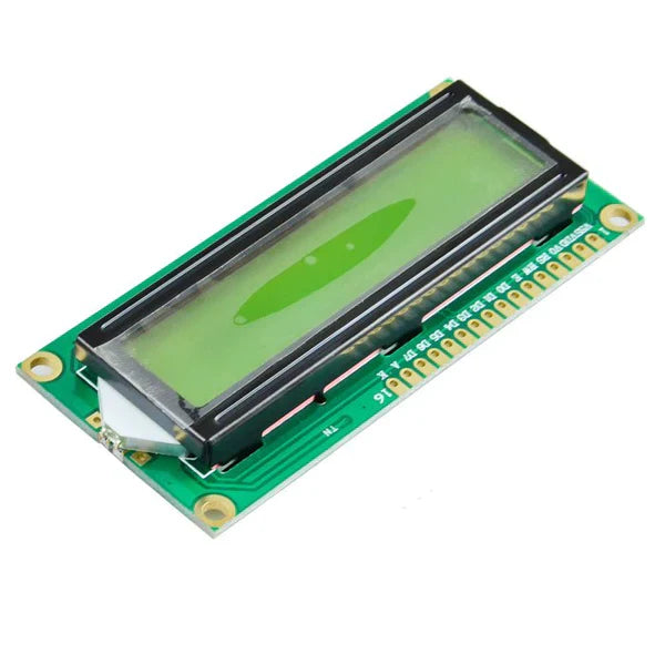16X2 1602 Character Lcd Display Yellow Color
