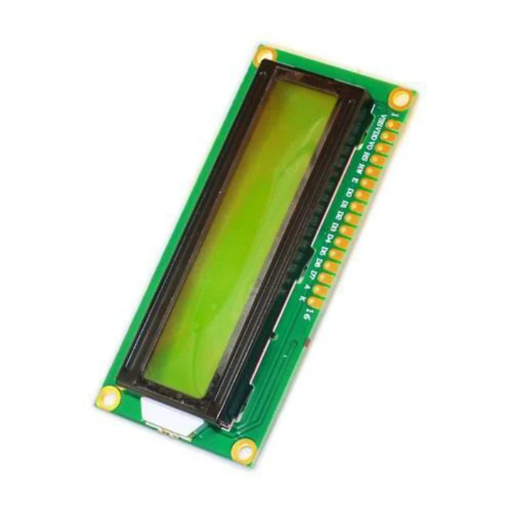 16X2 1602 Character Lcd Display Yellow Color
