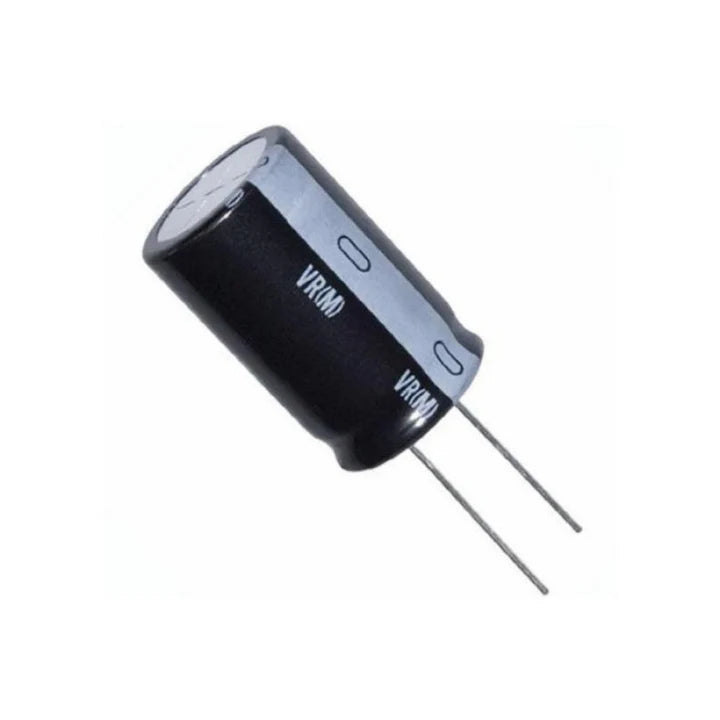 1uF 50V Electrolytic Capacitor 5x10mm. Lead space: 2.5mm