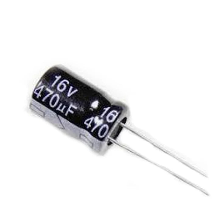 470uF 16V Electrolytic Capacitor 6*12mm