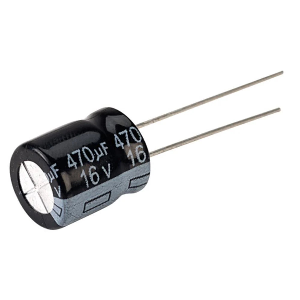 470uF 16V Electrolytic Capacitor 6*12mm