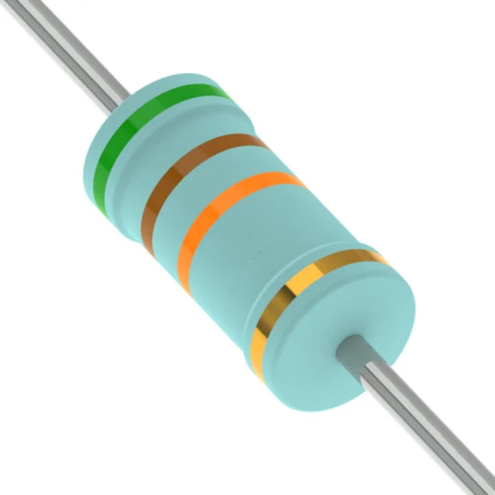 51K Resistance 1/4 Watt ±5% Tolerance