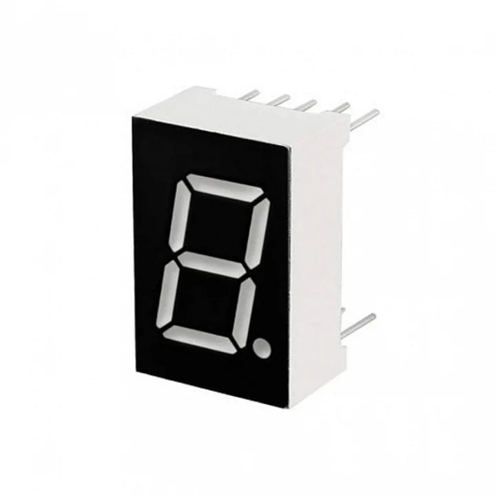 7 Segment Common Anode 1 Digit 0.56 Inch Red LED Display