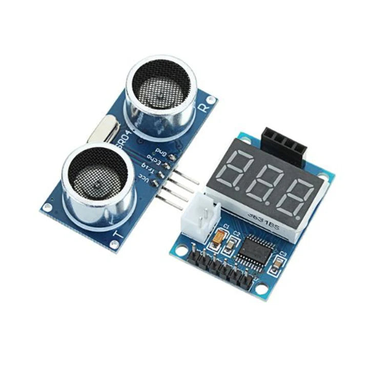Digital Display for HC-SR04 Ultrasonic Distance Measurement Control Board