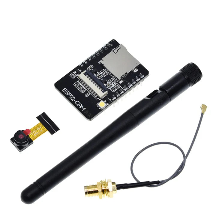 ESP32 CAM Development Board WiFi + Bluetooth With OV2640 Camera Module and Antenna