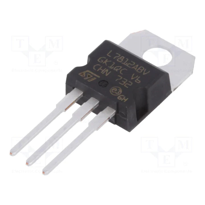 LM7812 IC Positive 12V Voltage regulator IC 1A