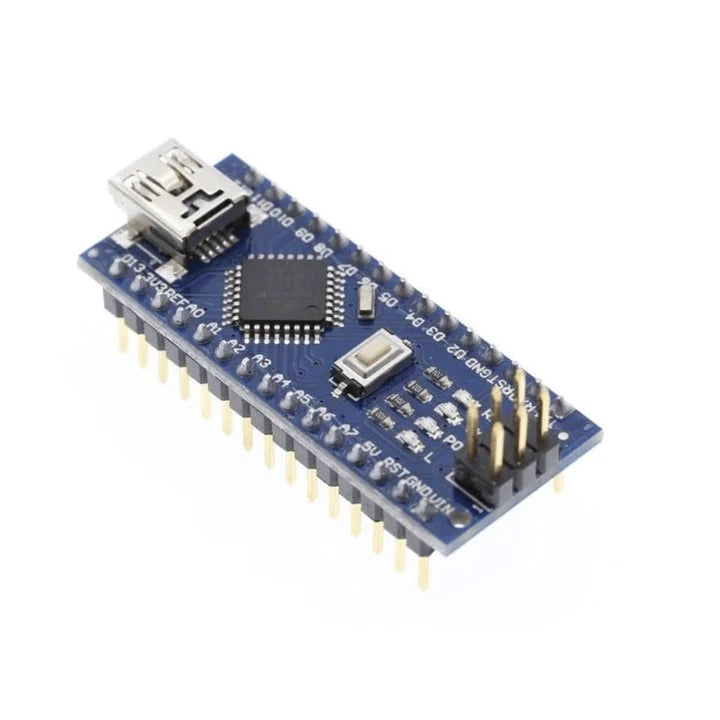 Nano CH340 Chip Board Without USB Cable Compatible with Arduino (Soldered)