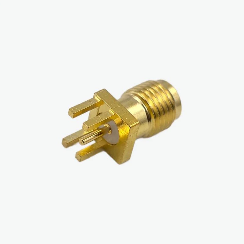 RF 6GHz Female SMA-K T1.6 DIP Connector for Antenna