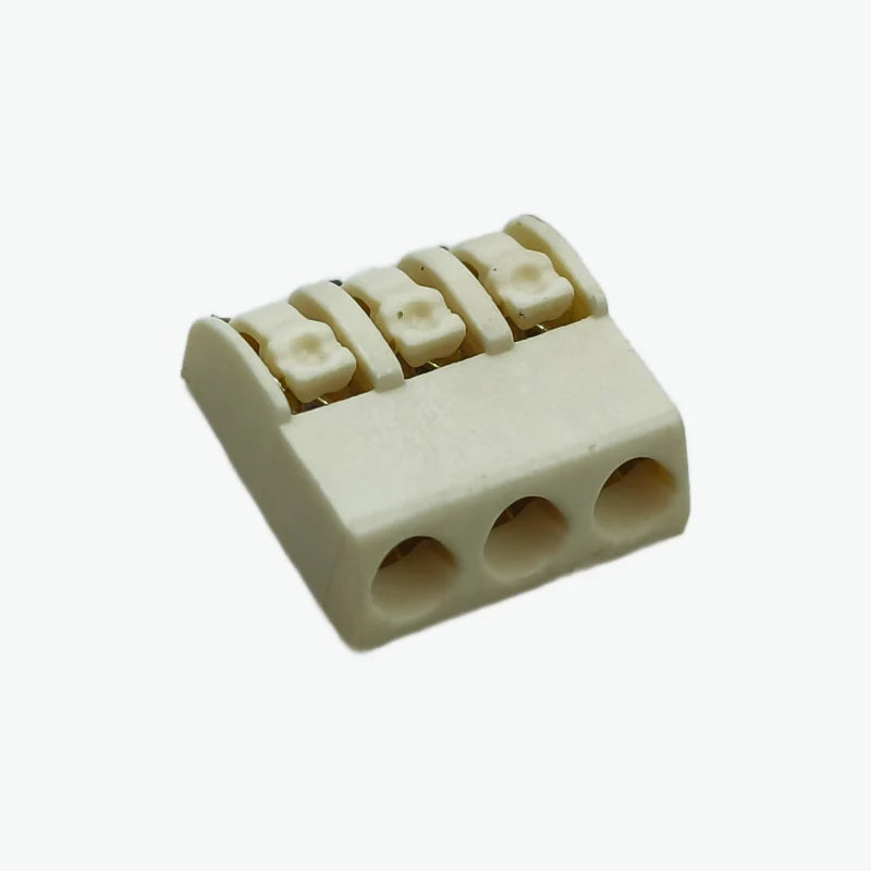 3 Terminal SMD PCB Terminal Block (Push-in CAGE CLAMP Type) - 4.00mm Pitch