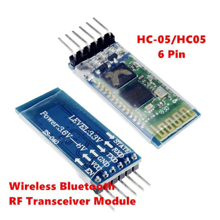 TTL HC05 O/P Bluetooth Module (Master + Slave) Compatiable Economical Version with Button