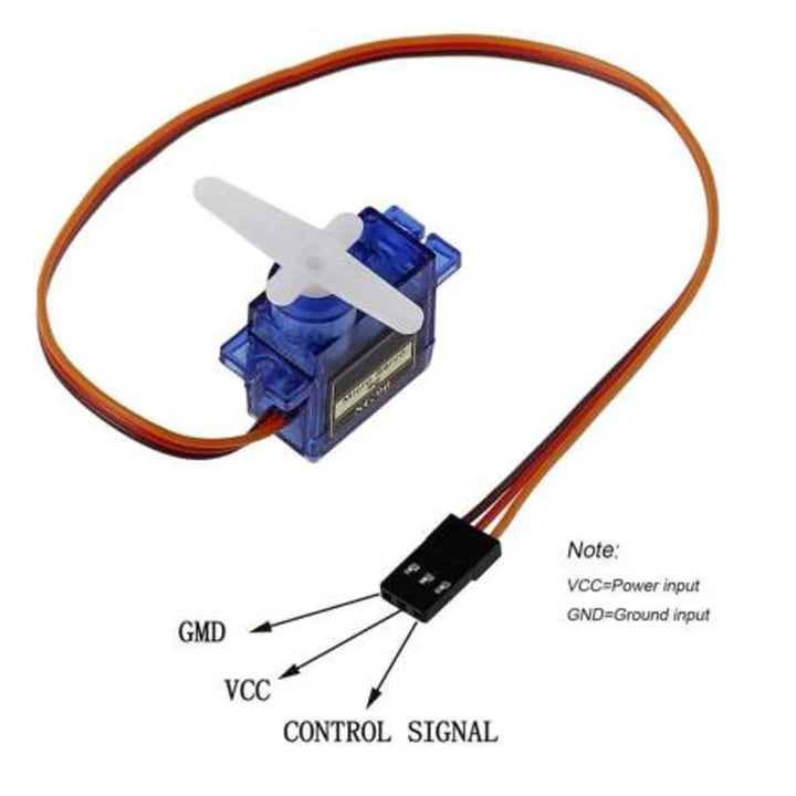 TowerPro SG90 Continuous Rotation 360 Degree Servo Motor