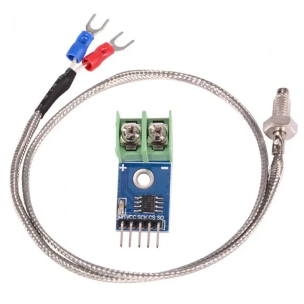 MAX6675 Module + K Type Thermocouple Sensor Measure Max upto 1024°C Temperature