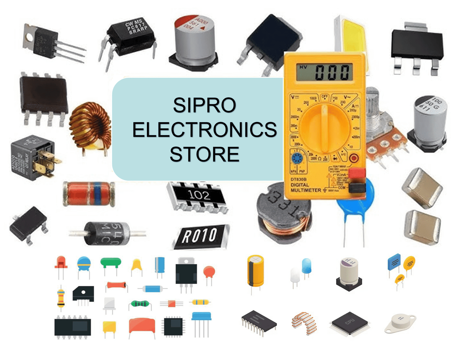 SIPRO ELECTRONICS BANNER