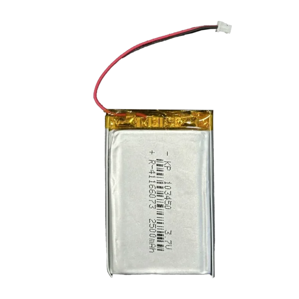 2500mAh 3.7V Li-Po Battery | Lithium Polymer Battery (103450)