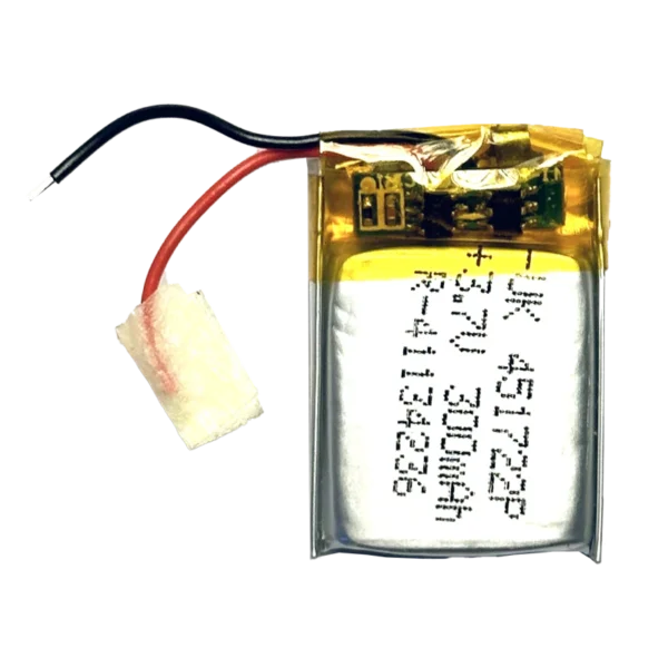 300mAh 3.7V Li-Po Battery | Lithium Polymer Battery (451722)
