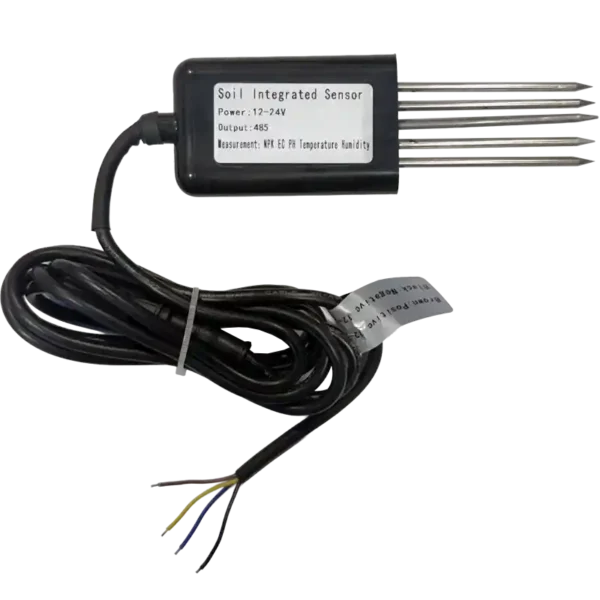 JXBS-3001-TR RS485 7-in-1 Soil Sensor (pH, EC, NPK, Temperature & Moisture)