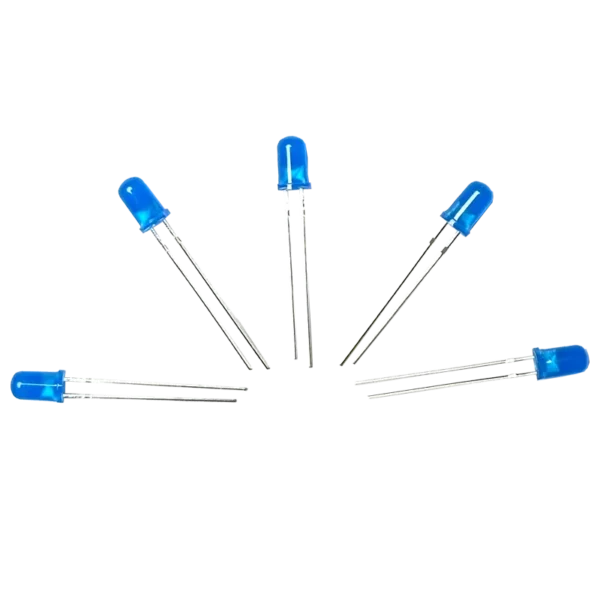 Blue LED – 5mm (Pack of 5)