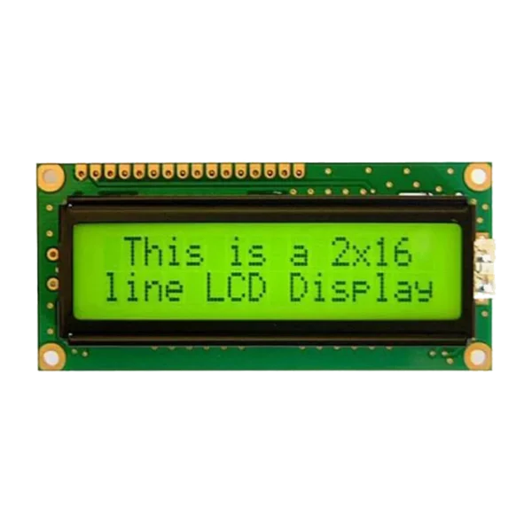 16×2 LCD Display Green Backlight