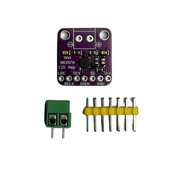 MAX98357 I2S 3W Class D powerful Amplifier Interface Audio Decoder Module Filterless Board for Raspberry Pi, ESP32