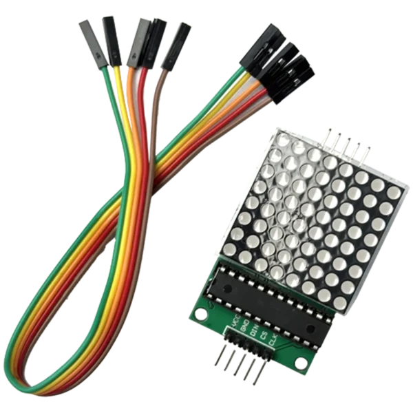 8×8 Dot Matrix Display Module with MAX7219 Driver