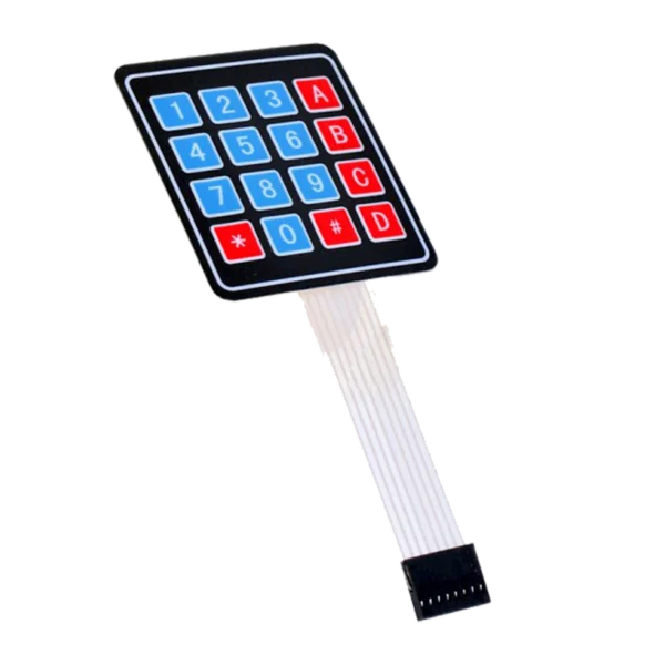 4×4 Matrix Membrane Type Keypad Switch for Arduino, ARM and other MCU -16 Keys