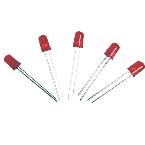 Red LED – 5mm (Pack of 5)
